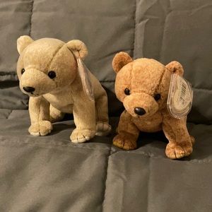 Beanie Baby Bear Set